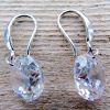 Sterling Silver Crystal Drop Earrings