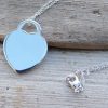 Sterling Silver Heart Necklace - Image 2