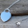 Sterling Silver Heart Necklace - Image 3