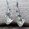 Long Rhinestone Drop Earrings - Image 2