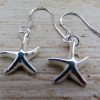 Sterling Silver Starfish Drop Earrings - Image 3