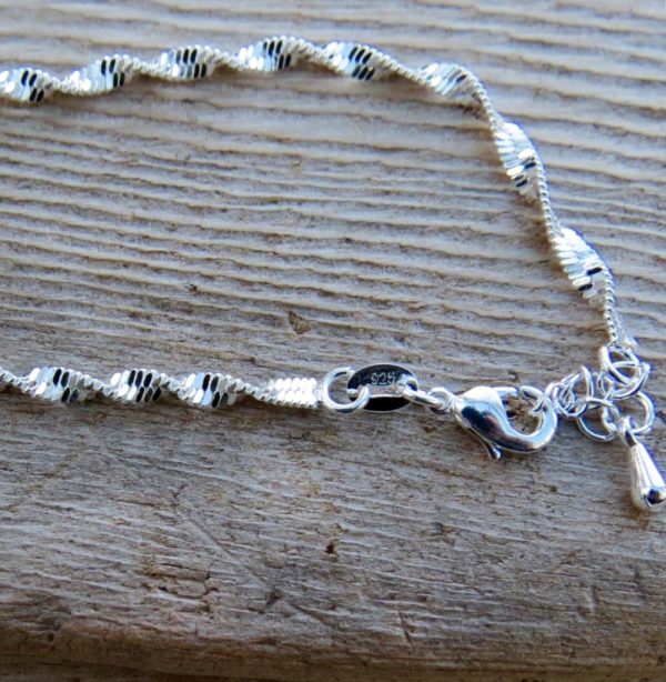 Sterling Silver Twist Bracelet