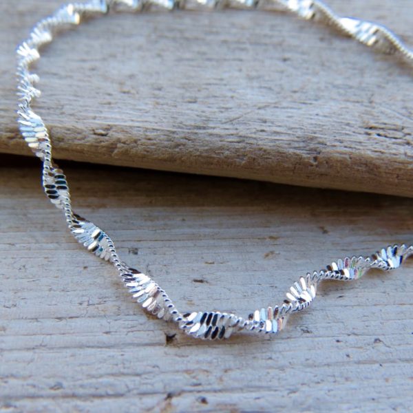 Sterling Silver Twist Bracelet - Image 2