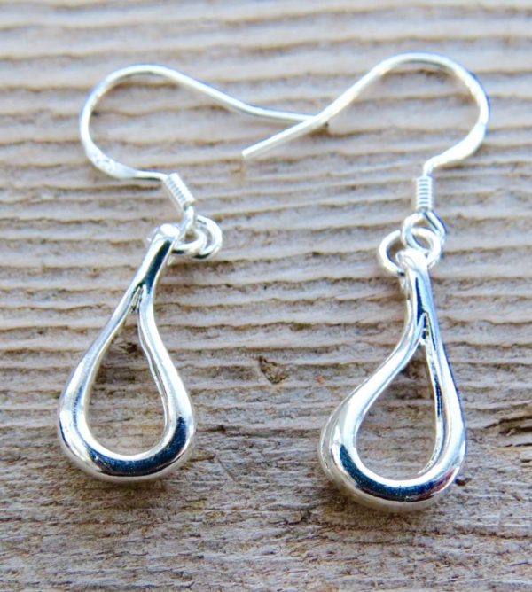 Sterling Silver Waterdrop Earrings - Image 3