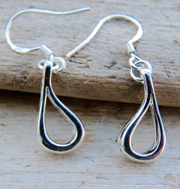 Sterling Silver Waterdrop Earrings - Image 2