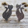 Cat Stud Earrings