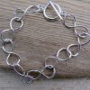 Sterling Silver Figure of Eight Bracelet - Image 2