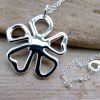Sterling Silver Clover Necklace - Image 2