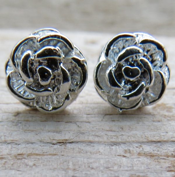 Rose Stud Earrings