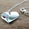 Sterling Silver Heart Necklace - Image 2