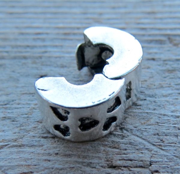 Mini Heart Stopper Bead Charm - Image 3