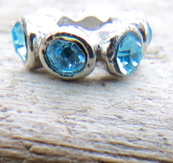 Blue Crystal Charm