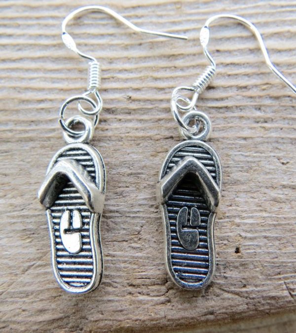 Flip Flops Drop Earrings - Image 2