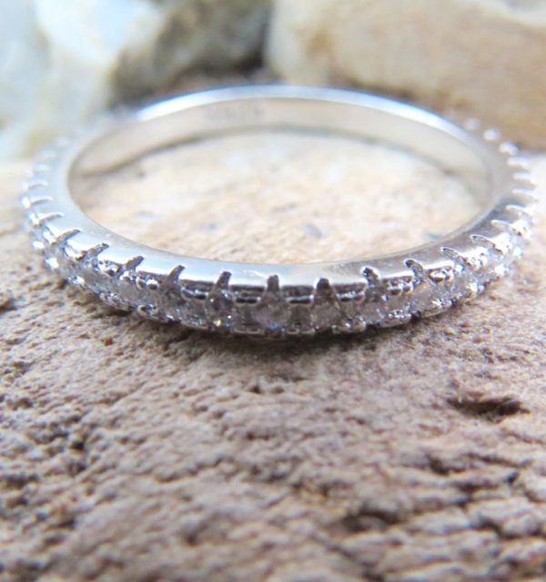 Small Crystal Band - Size N (7)