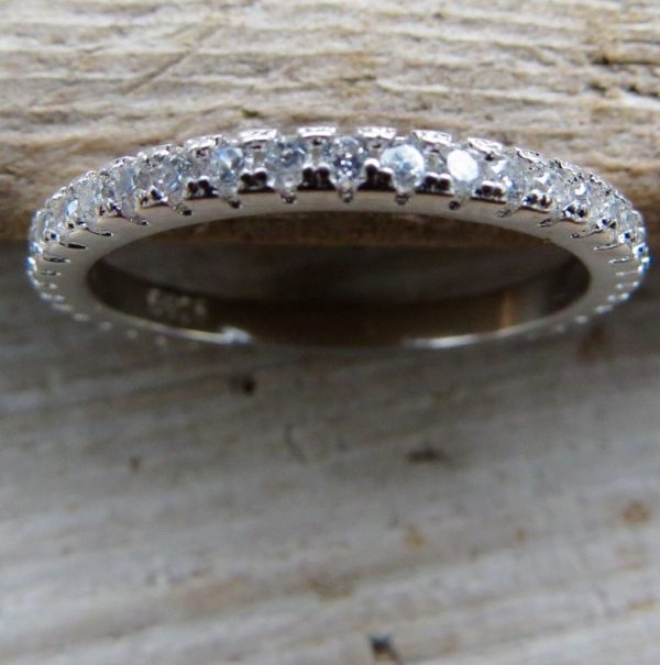 Small Crystal Band - Size N (7) - Image 2
