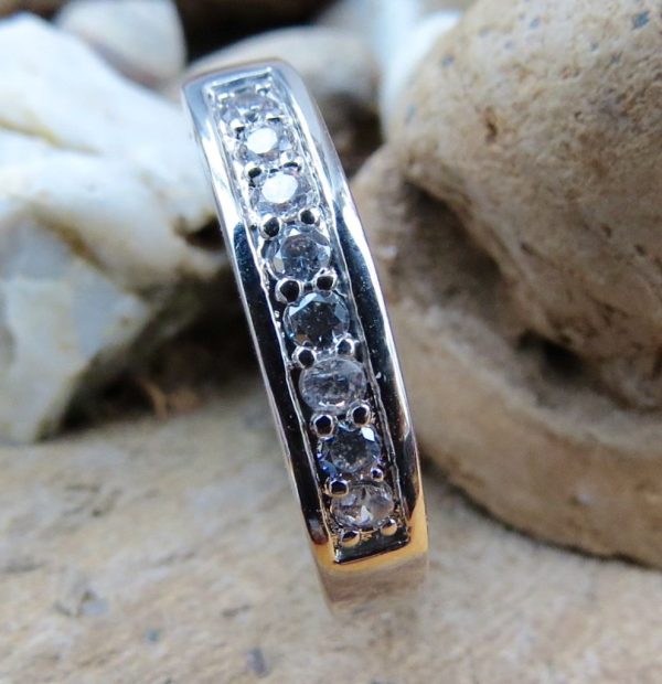Crystal Encased Band - Size P (8) - Image 3