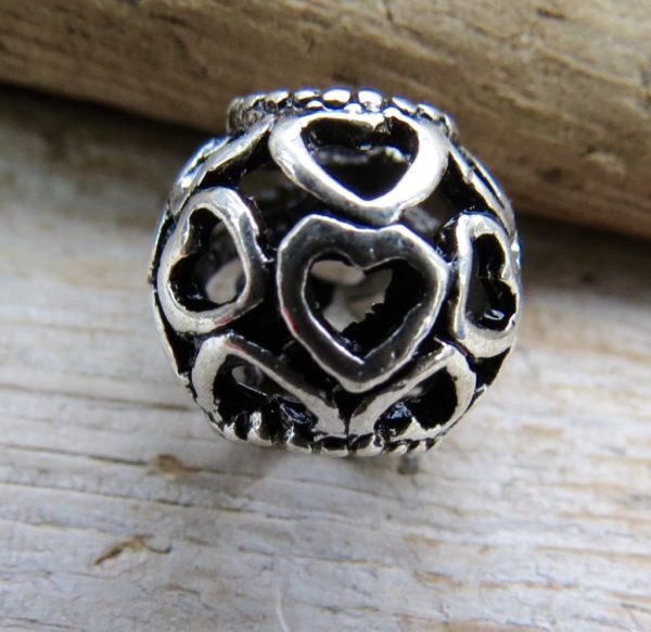 Heart Bead Charm