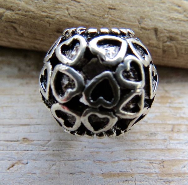 Big Heart Bead Charm