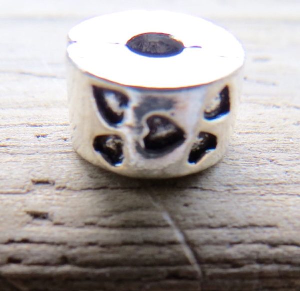 Mini Heart Stopper Bead Charm