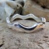 Wave Silver Band - Size N (7) - Image 2