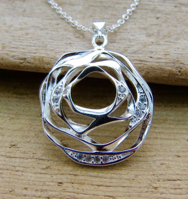Sterling Silver Contemporary Necklace