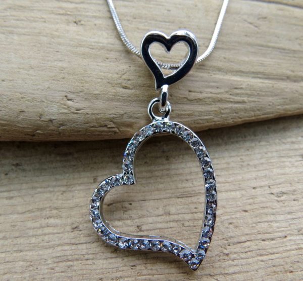 Crystal Heart Necklace
