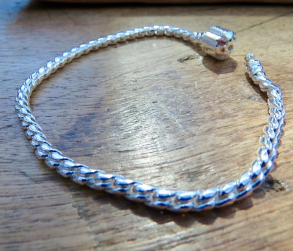 Rope Chain Bracelet For Charms
