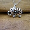 Sterling Silver Elephant Necklace