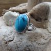 Turquoise Chunky Ring - Size P (8)